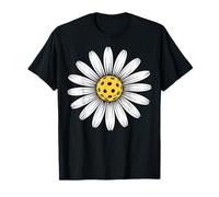 Pickleball Player Daisy Retro Flower Vibes Maglietta