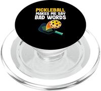 Pickleball Player Funny Pickleball mi fa dire cattive parole PopSockets PopGrip per MagSafe