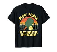 Pickleball Player Serve Smash Rally Champion Maglietta