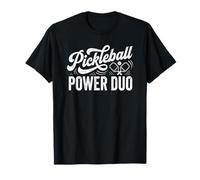 Pickleball Power Duo Pickleball Partner Divertente Maglietta