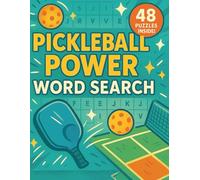 Pickleball Power Word Search: 48 large-print Word Search puzzles with pickleball terms, rules, famous players, gear and trivia - perfect for kids, ... who love America’s fastest-growing sport.