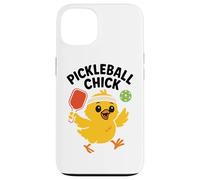 Pickleball Pulcino Carino Divertente Paddle Amante Sport Donne Ragazze Custodia per iPhone 13