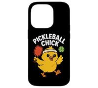 Pickleball Pulcino Carino Divertente Paddle Amante Sport Donne Ragazze Custodia per iPhone 14 Pro