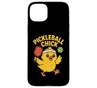 Pickleball Pulcino Carino Divertente Paddle Amante Sport Donne Ragazze Custodia per iPhone 15 Plus