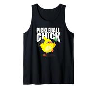 Pickleball Pulcino Divertente Uccello Giocatore Pickleball Fan Canotta