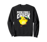 Pickleball Pulcino Divertente Uccello Giocatore Pickleball Fan Felpa