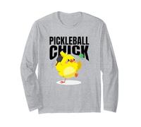 Pickleball Pulcino Divertente Uccello Giocatore Pickleball Fan Maglia a Manica