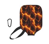 pickleball Racket Case Oranges Light-Ning pickleball Paddle Cover | antigraffio Universale Copri paddle pickleball Racchetta Per L'uso Esterno sport Fits Most Rackets