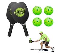 Pickleball Set di racchette per paddle Pro-fi Carbon Outdoor Sport Pickleball Racchetta per controllo ottimale palla attrezzature sportive Ultra Cushion racchette con 4 palline