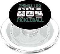 Pickleball Things I Do In My Free Time Funny Pickleball PopSockets PopGrip per MagSafe