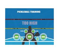 Pickleball Trainer Wall - Rebound Practice Pad, Dink Training Aid, Game Skill Improvement Pad | Indoor Outdoor Court Practice Tool, Player Training Accessories, Professional Pickleball Equipment Kit