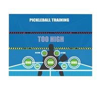 Pickleball Training Pads Training Aid, Wall Drill Poster, Dink Training | Pickleball migliora il gioco del pickleball, precisione migliorata, controllo per stanze interne, palestra in cortile