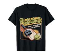 Pickleball Where Strategy Meets Arthritis Competitivo - Maglietta