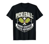 Pickleball Where Strategy Meets Arthritis Competitivo Maglietta