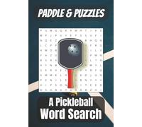 Pickleball Word Search: An easy to read word search about pickleball |6x9 inches, 110 pages| 50+ puzzles...perfect for pickleball players, adults, ... holidays, birthdays, vacations and free time