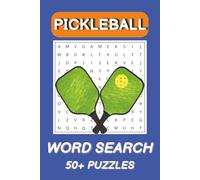 Pickleball Word Search Puzzle Book: Easy to Read Word Searches about Pickleball, Pickleball Terms, Pickleball Slang and More | 6x9 inches, 110 pages | ... Gift for Vacations, Holidays, and Free Times