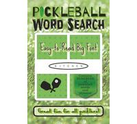 Pickleball Word Search Puzzle Book: Fun & Challenging Pickleball-Themed Word Searches for Adults, Seniors, and Fans | Large Print Brain Games ... Terms, Slang, and Phrases | 6 x 9 Inches