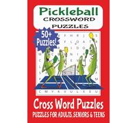 Pickleball Word Search Puzzle Book: PicklPickleball Word Search Puzzle Book: Word Search Puzzles with Easy to Read Print about Pickleball and More 6x9 paperback | 120 pages... Gift for Vacations, Holidays, Brain-Teasers, Free Time