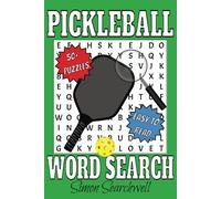 Pickleball Word Search Puzzle Book: Word Searches with Easy to Read Print about Pickleball | 6x9 inches, 114 pages | 50+ Puzzles | Gift for Vacations, Holidays, and Spare Time