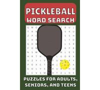 Pickleball Word Search Puzzle Book: Word Searches with Easy to Read Print about Pickleball and More, 6x9 inches | Puzzles and Gift for Holidays, Vacations and Leisure Times