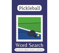 Pickleball Word Search Puzzle Book: Word Searches with Easy to Read Print about Pickleball, Gear, Fun and more / 6x9 inches / 110 Pages / 50+ puzzles. Gift for Vacations, Holiday’s and Free Time.