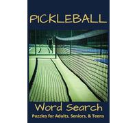 Pickleball Word Search Puzzle Book: Word Searches with Easy to Read Print about Pickleball word search, Courts, Paddles and More | 6x9 inches, 110 ... for Vacations, Holidays and Relaxation