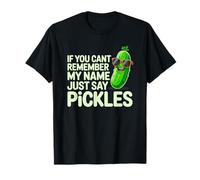 Pickles Cool Joke Forget Name Funny Sunglasses Maglietta
