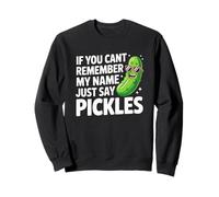 Pickles Funny Name Joke Cool Sunglasses Pun Felpa