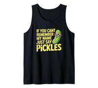 Pickles Funny Pun Joke Forget Name Cartoon Cool Canotta