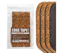 PICKLETECH Pickleball Edge Guard Tape - Yellow Tiger Pattern Edge Tape for Pickleball Paddle - si adatta perfettamente ai bordi curvi - non si stropiccia
