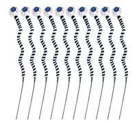 Picks bulbo oculare di Halloween - decima set di decorazioni per bulbi oculari con un'atmosfera spaventosa | Presentazioni adatte per le disposizioni del vaso e le decorazioni da tavola decorazioni pe