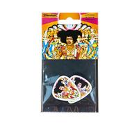 Jim Dunlop Plettri Jimi Hendrix Bold As Love Medium Pack 6