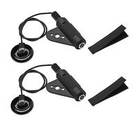 Pickup 2 in 1 autoadesivo passivo piezoelettrico acustico due bilanciati pickup passivo piezo pickup per chitarra acustica