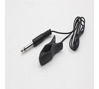 Pickup a clip per chitarra, violino, violoncello, sensore di vibrazione universale, clip plug & play, essenziale per la messa a punto, si adatta alla maggior parte degli strumenti, colore nero,