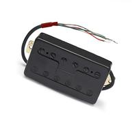 Pickup A Doppia Bobina Humbucker Con Coperchio In Ottone Per Chitarra Elettrica Pickups Set per Chitarra Elettrica (Color : Bk_Neck)