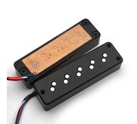 Pickup a doppia bobina per basso a 5 corde con Alnico 5 magneti 3 fori layout impilati e palo a gradini per un'ampia gamma tonale (collo)