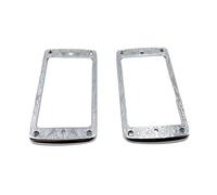 Pickup a doppia rotazione costruito con precisione che evidenzia la cornice decorativa in metallo alto suono fedeltà per aggiornamenti di chitarra eleganti divisioni di chitarra incisa