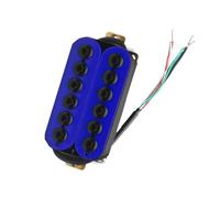 Pickup a ponte per chitarra elettrica a doppia bobina in metallo regolabile, parti di chitarra con bobina in plastica Pickup Professionale Per Chitarra Elettrica