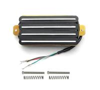 Pickup A Quattro Bobine Montati Su Guida Ad Alto Rendimento Per Doppie Chitarre Elettriche Disponibili In Vari Colori Pickup Elettrico A Doppia Bobina(Black)