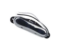 Pickup Al Manico Single Coil Alnico 5 Magnete Tono Vintage Accessori Per Strumenti Musicali Pickup Elettrico A Doppia Bobina(Chrome)
