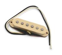 Pickup Al Ponte Per Chitarra Imita Il Suono Del Pickup Al Ponte Con Magnete Base Nero Sfalsato Per Chitarra Elettrica Accessori per pickup per chitarra (Color : Off white cover Pink cover)