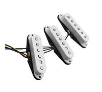 Pickup Alnico 5 Single Coil Set Di Pickup A Palo Sfalsato Per For ST La Sostituzione Di Parti Di Chitarra Elettrica Stile Accessori di Ricambio per Chitarra (Color : 02)