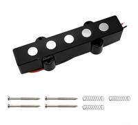 Pickup Basso Elettrico 5 Corde Plastica Leggero 110g(ponticello) | Guscio plastica robusta, peso 110g leggero, riduce carico , montaggio per semplice, durevole
