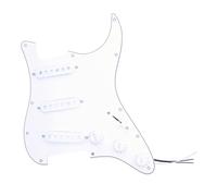 Pickup battipenna I pickup per battibecchi a tre singolo circuito sono adatti per gli accessori per chitarra elettrica in alluminio alnico in alluminio elettrico elettrico.(Off-white single single)