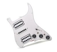 Pickup battipenna Pannello singolo tagliabile assemblaggio di pickup doppio singolo doppio battipenna per chitarra elettrica copertura anteriore assemblaggio di circuiti elettronica 2t1v adatta per ch