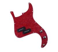 Pickup battipenna Pickup di raccolta dei bassi elettrici Pickup del coperchio anteriore per il set di bassi elettrici PB(Pearl red)