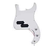Pickup battipenna Pickup di raccolta dei bassi elettrici Pickup del coperchio anteriore per il set di bassi elettrici PB(White)