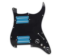 Pickup battipenna precablati Battipenna Per Chitarra Elettrica Diviso A Due Lame Ad Alto Rendimento-15K Con Due Piastre Precablate Caricate Con Humbucker(C)