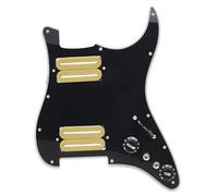 Pickup battipenna precablati Battipenna Per Chitarra Elettrica Diviso A Due Lame Ad Alto Rendimento-15K Con Due Piastre Precablate Caricate Con Humbucker(G)