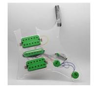pickup battipenna precablato 1 pz Pickup per chitarra elettrica HSH Humbucker Pickup Precablato Pickup per chitarra Adatto per chitarra elettrica(Green)